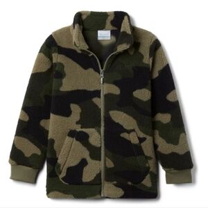 NWT Columbia Youth Rugged Ridge II Sherpa Full Zip